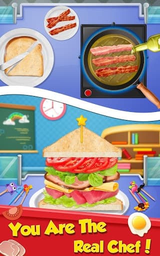 School Lunch Food Maker screenshot 4