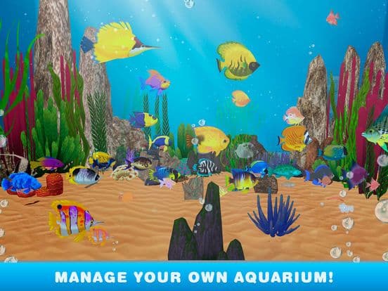 My Virtual Fish Tank Simulator: Aquarium 3D screenshot 2