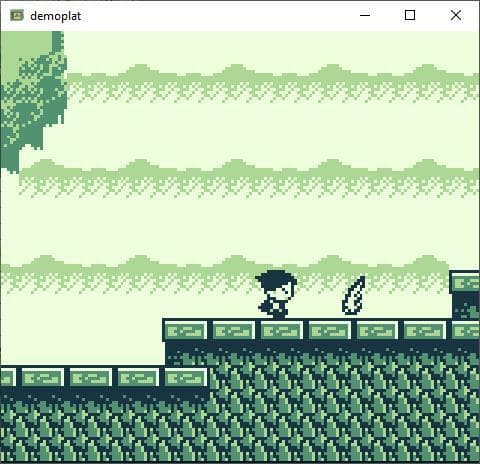 Double jump example screenshot 3