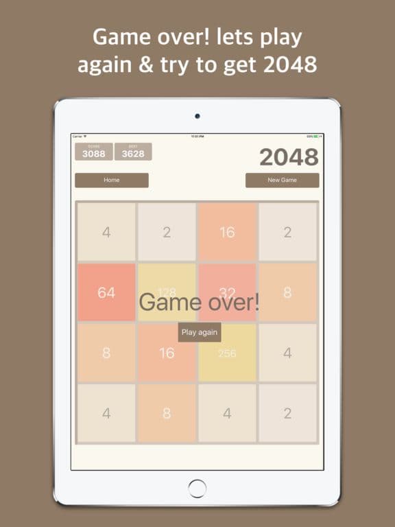 2048 - puzzle number screenshot 4