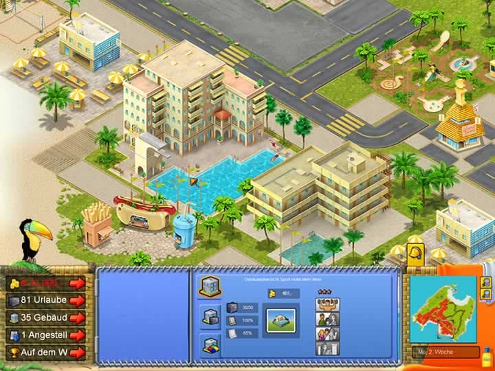 Holiday World Tycoon screenshot 2