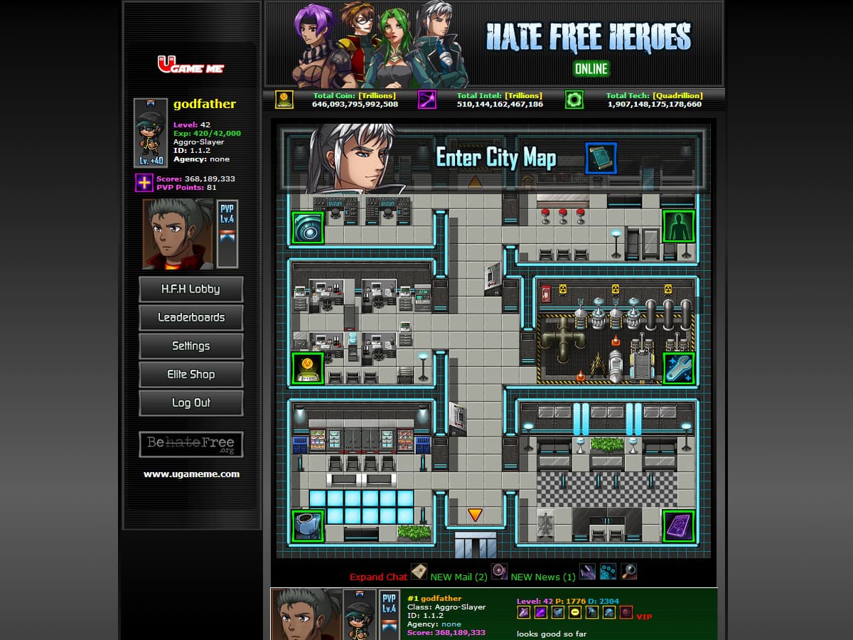 Hate Free Heroes Online screenshot 3