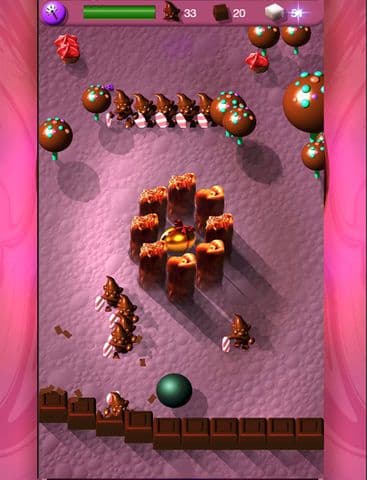 SQUISHBALL: CHOCOLATE WARS screenshot 3