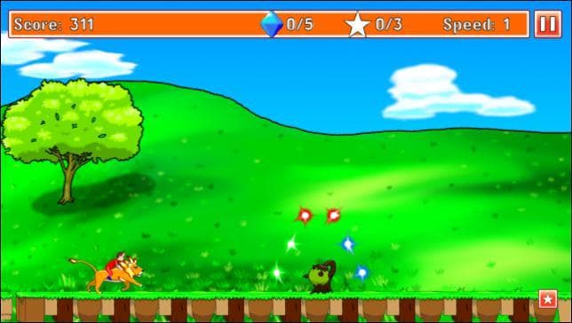 Fire Runner - Topaz Edition screenshot 2