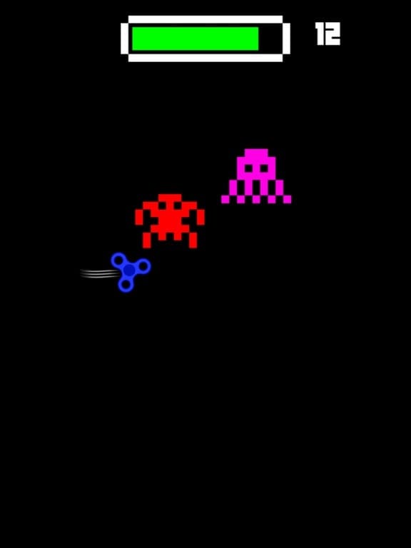 Spinners vs Aliens ~ Monsters & Fidget Spinner App screenshot 4