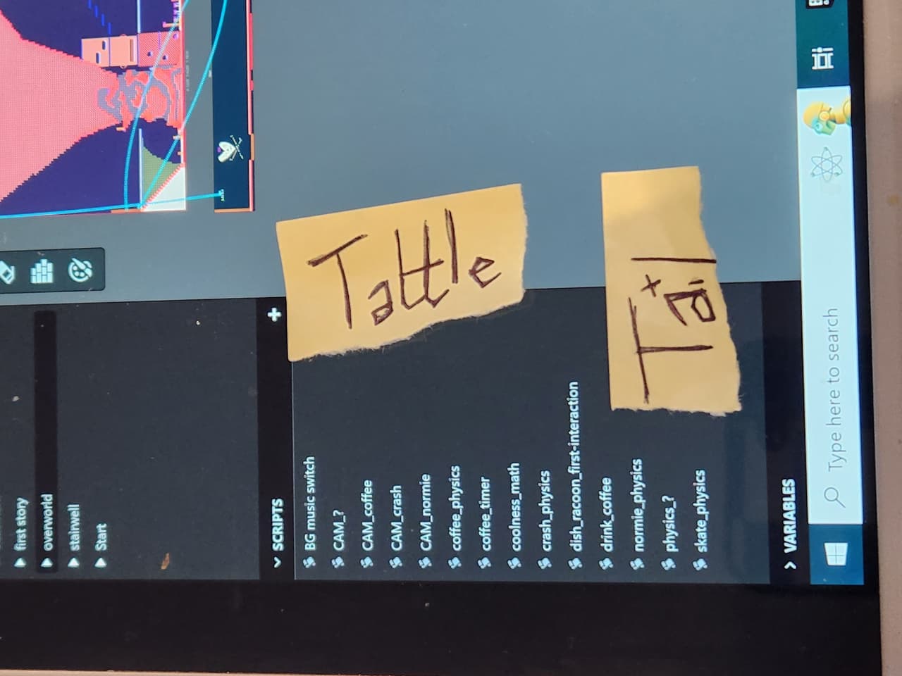 Tattle Tale - demo! screenshot 2