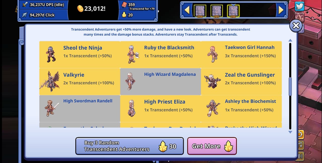Ragnarok Clicker screenshot 3