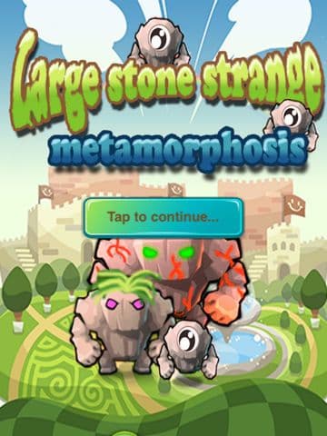Large stone strange metamorphosis Free-A puzzle sports game screenshot 2