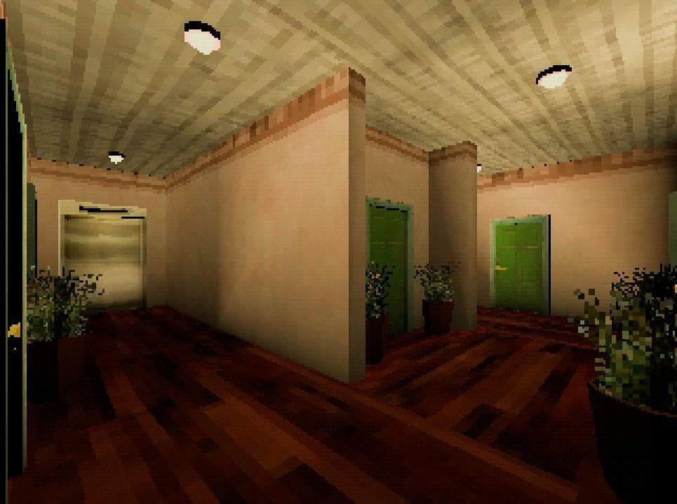 The Hallway: "A short PS1 horror game" screenshot 2