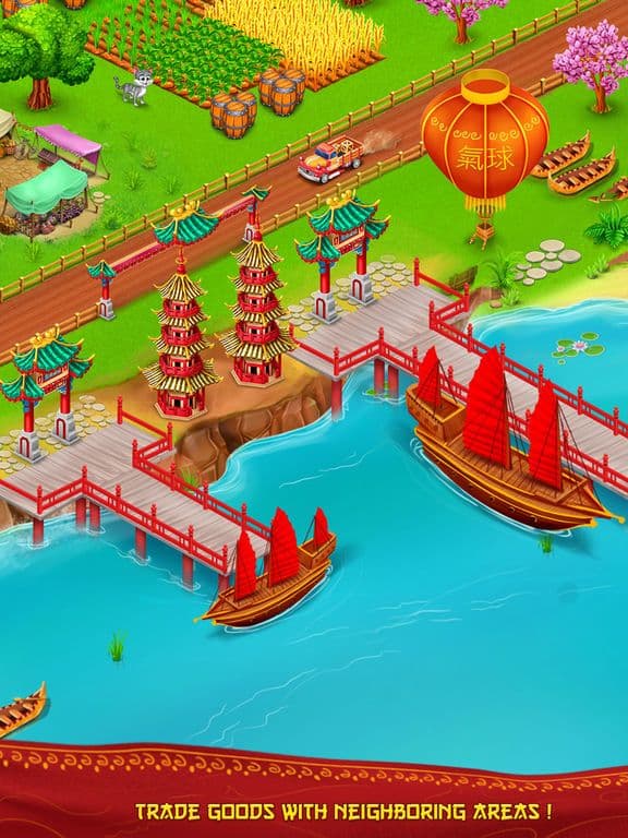 Asian Town Farmer-Offline Farm screenshot 4