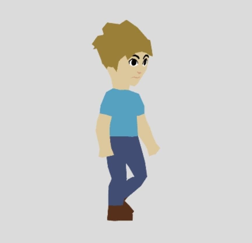 Low poly Guy