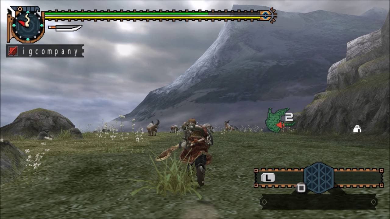 Monster Hunter Freedom Unite screenshot 2