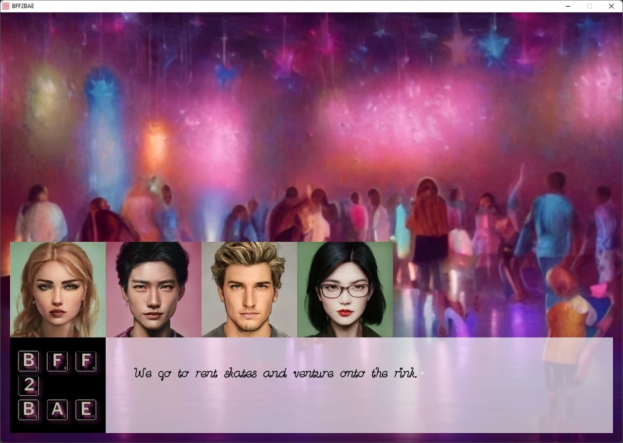 BFF 2 BAE (Sports Romance Visual Novel) screenshot 3