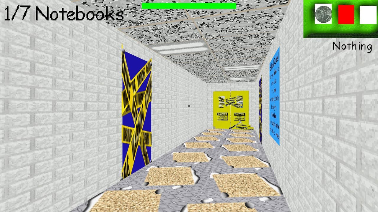 Baldis Basics New School Opening (1.4.3 Port) screenshot 4