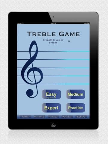 Sheet Music Treble Game screenshot 2