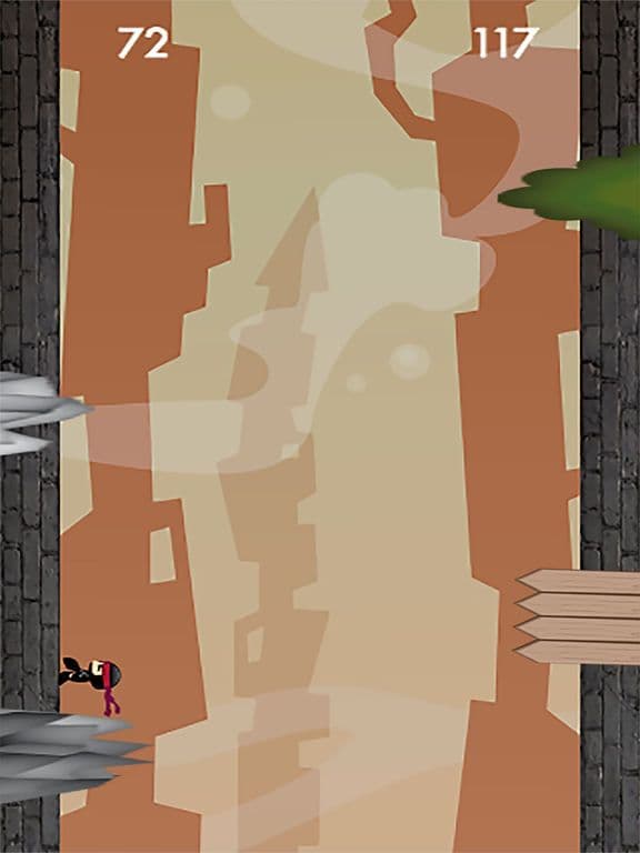 Vertical Wand Climbing Ninja Jump FREE screenshot 4