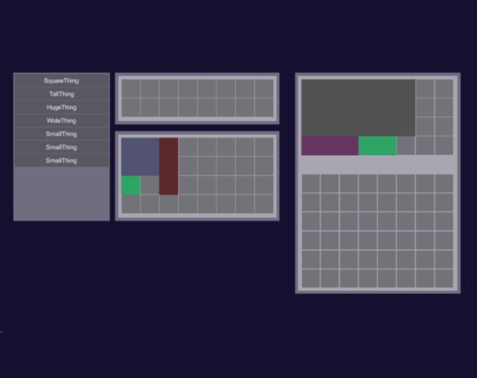 Grid Based Inventory