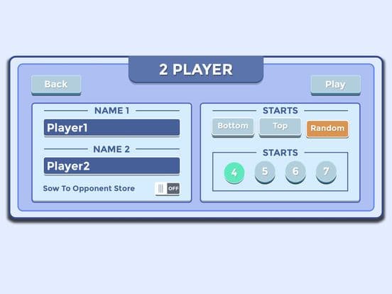 Mancala Online 2 Players: Multiplayer Free Game