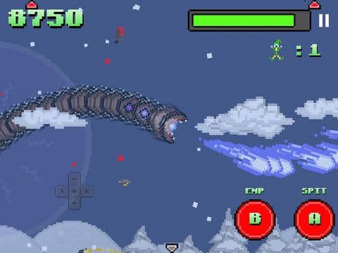 Super Mega Worm Vs Santa screenshot 6