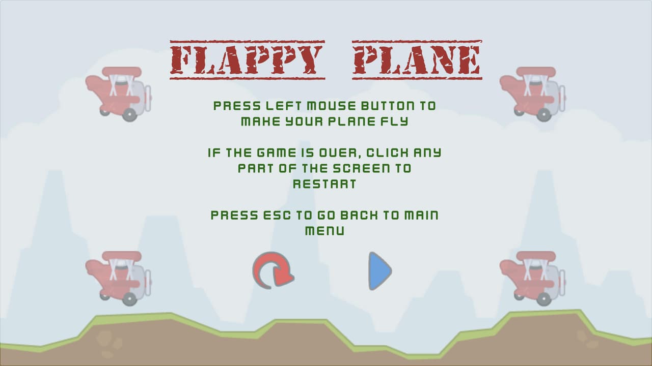 Flappy Plane (gustavohitz) screenshot 5