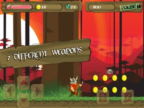 Viking: The Adventure - The best fun free platformer game! screenshot 3