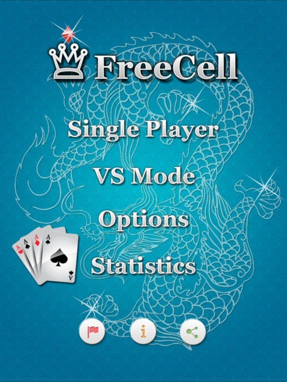 New FreeCell Solitaire HD screenshot 2