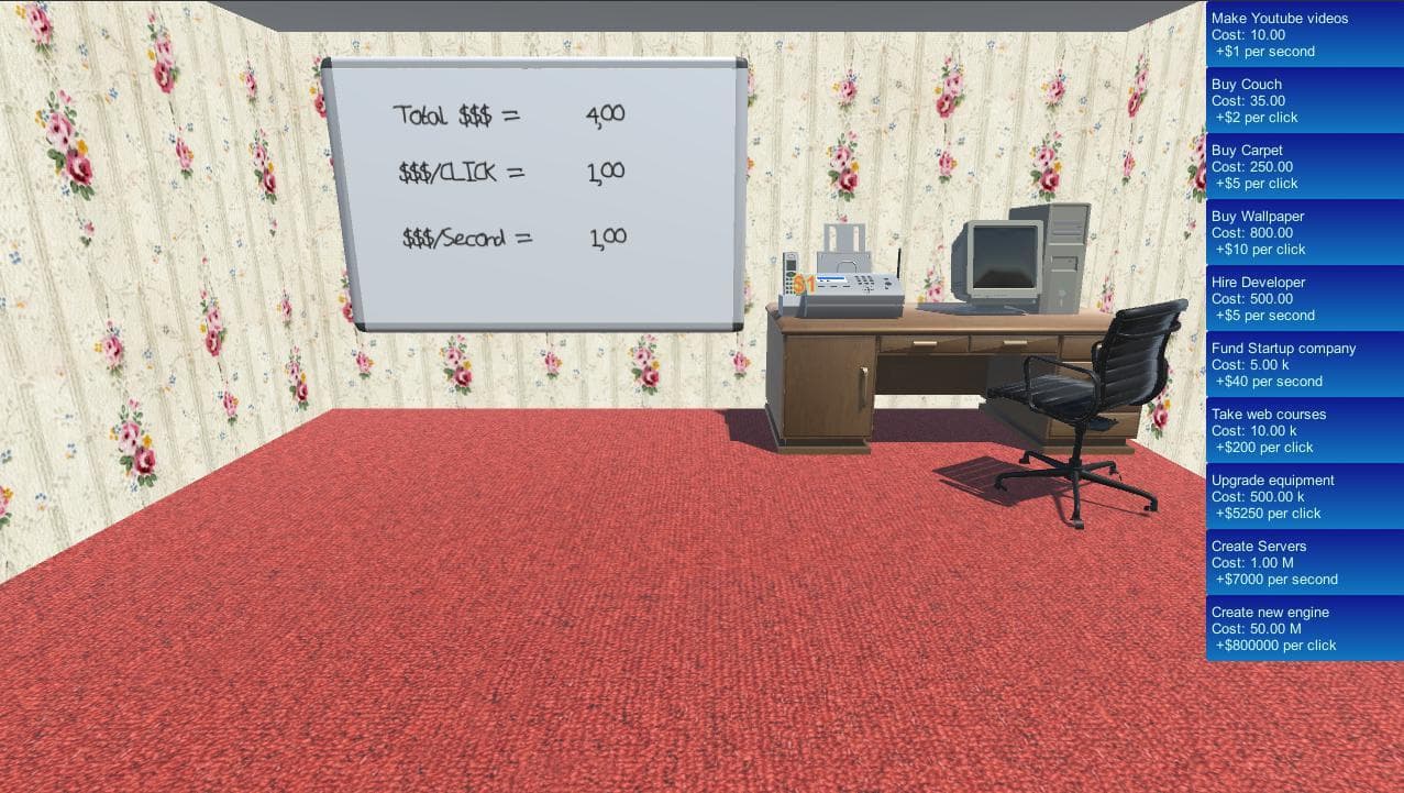 Ludum Dare 37: Idle Office Simulator screenshot 2