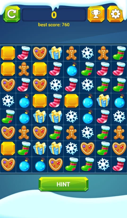 Happy Winter Match 3 screenshot 2