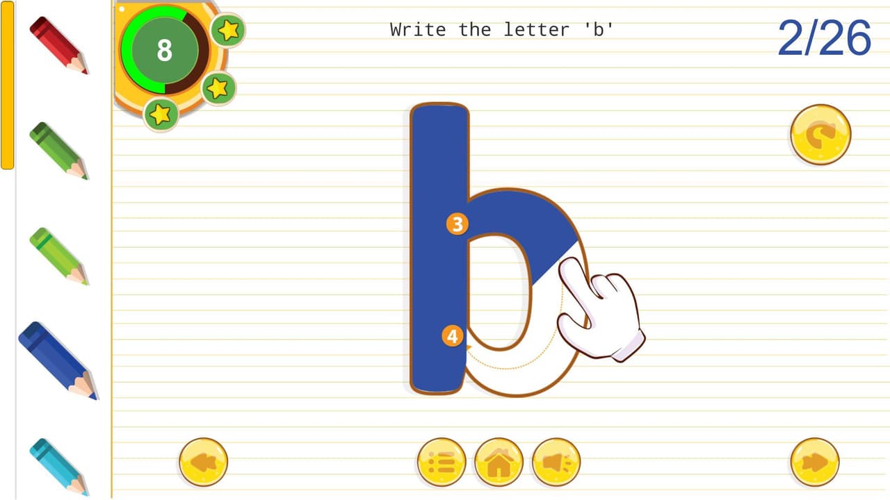 Easy Alphabet Tracing