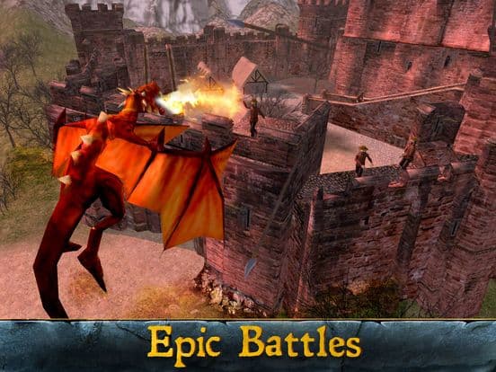 Fantasy Dragon Simulator 3D - Be the magic animal! screenshot 3