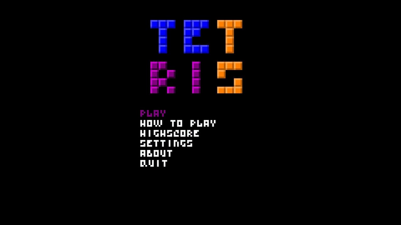 Console Tetris (Osicat) screenshot 2