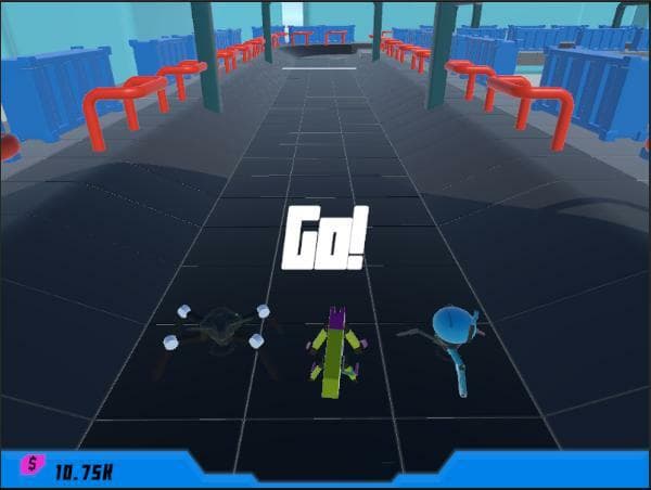 Funny Robot Race screenshot 3