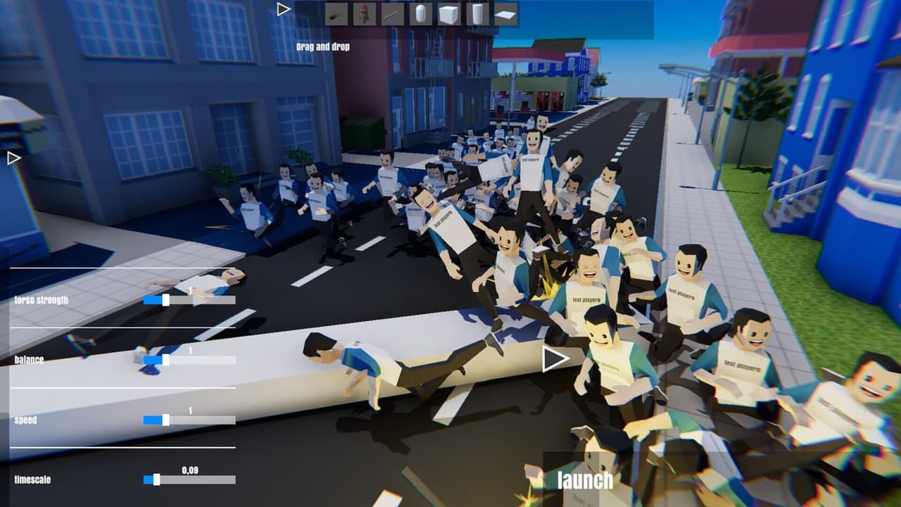 Chat Ragdoll Racing screenshot 4