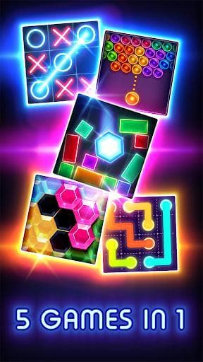 Tic Tac Toe Glow