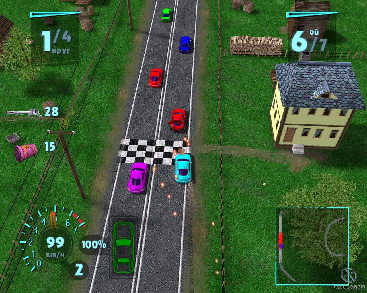 Arcade Race Crash! screenshot 5