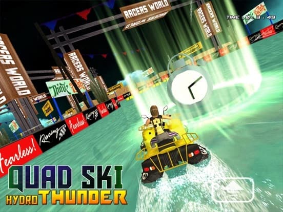 Quad Ski Hydro Thunder - Free JetSki Racing Game screenshot 4