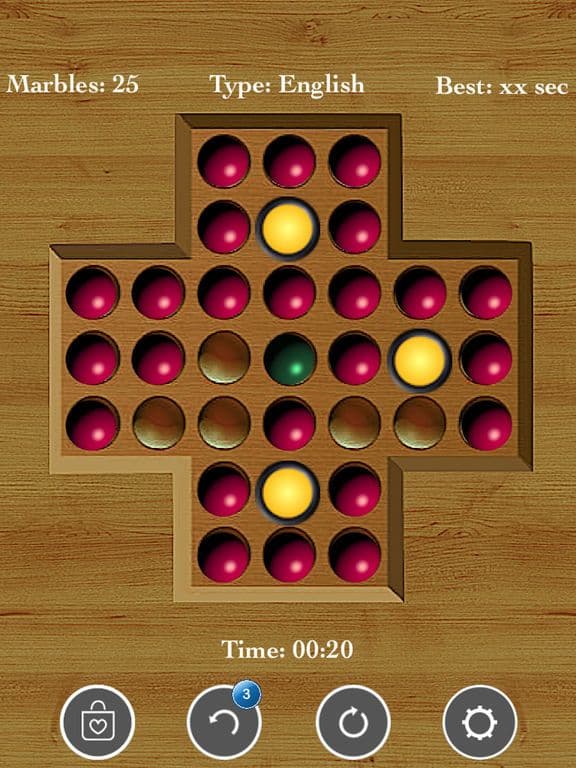 Brainvita Peg Solitaire screenshot 3