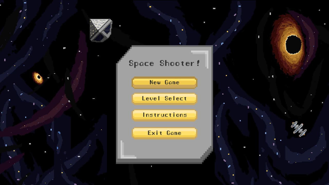 Space Shooter (itch) (aayushh) screenshot 2
