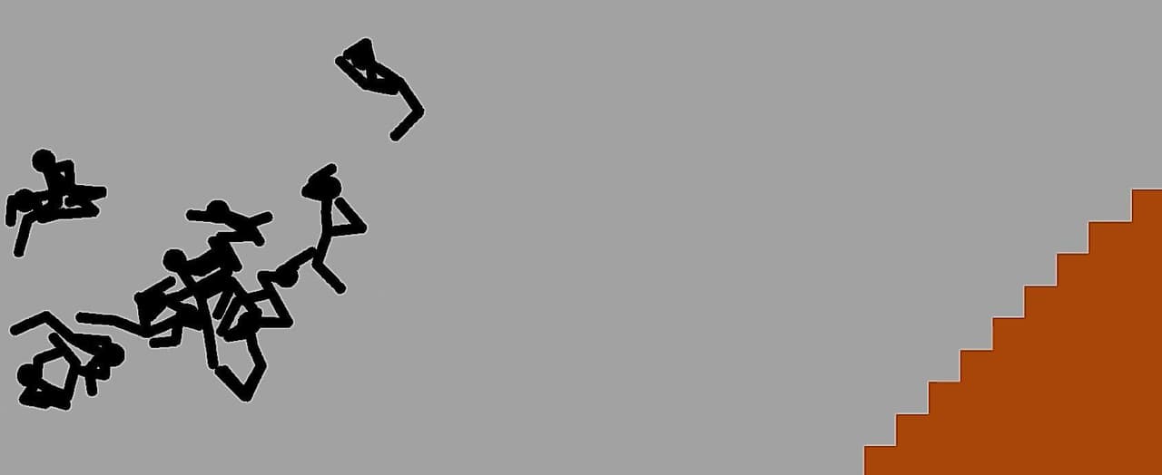 Play with physics - StickGun Fight Demo