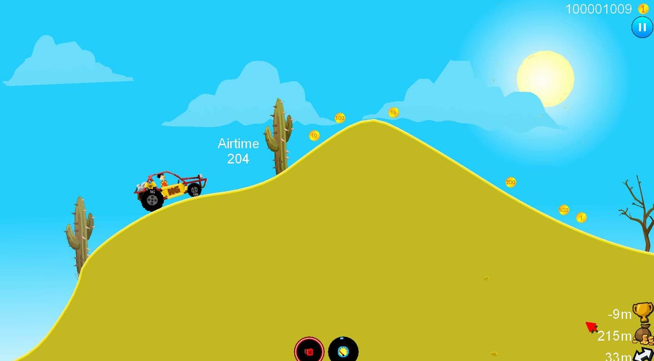 Hill Climb Racing + gamemaker source screenshot 3