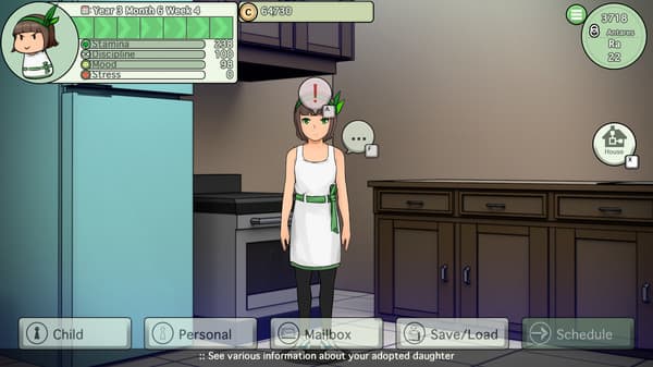 Ciel Fledge: A Daughter Raising Simulator screenshot 2
