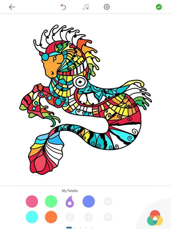 Horse Coloring Book for Adults