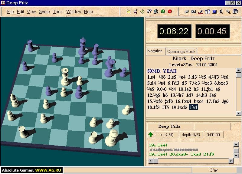 Deep Fritz 6 screenshot 2