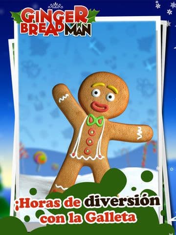 Talking Gingerbread Man HD screenshot 2