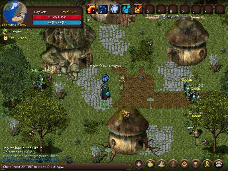 Orake 2D MMORPG screenshot 5