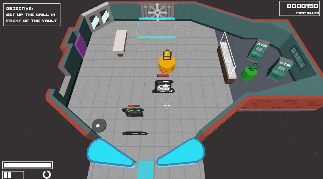 Pinball With Gun screenshot 2