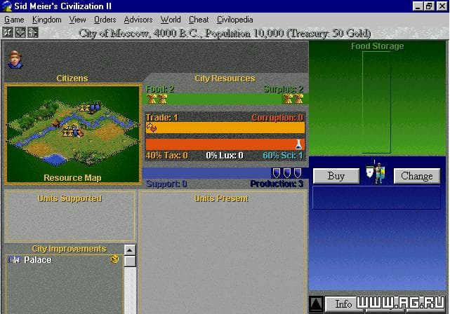 Sid Meiers Civilization 2 screenshot 4