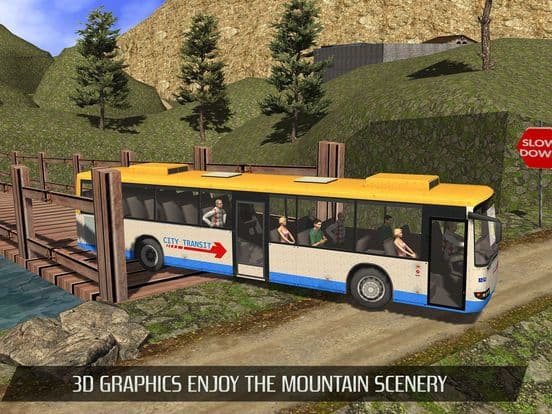 Offroad driving bus 2017 - tourist bus parking
