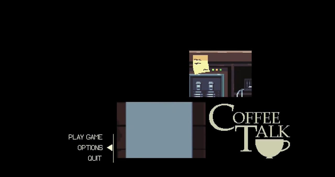 Coffee Talk Front-End Splash, Start, and Options Demo screenshot 3