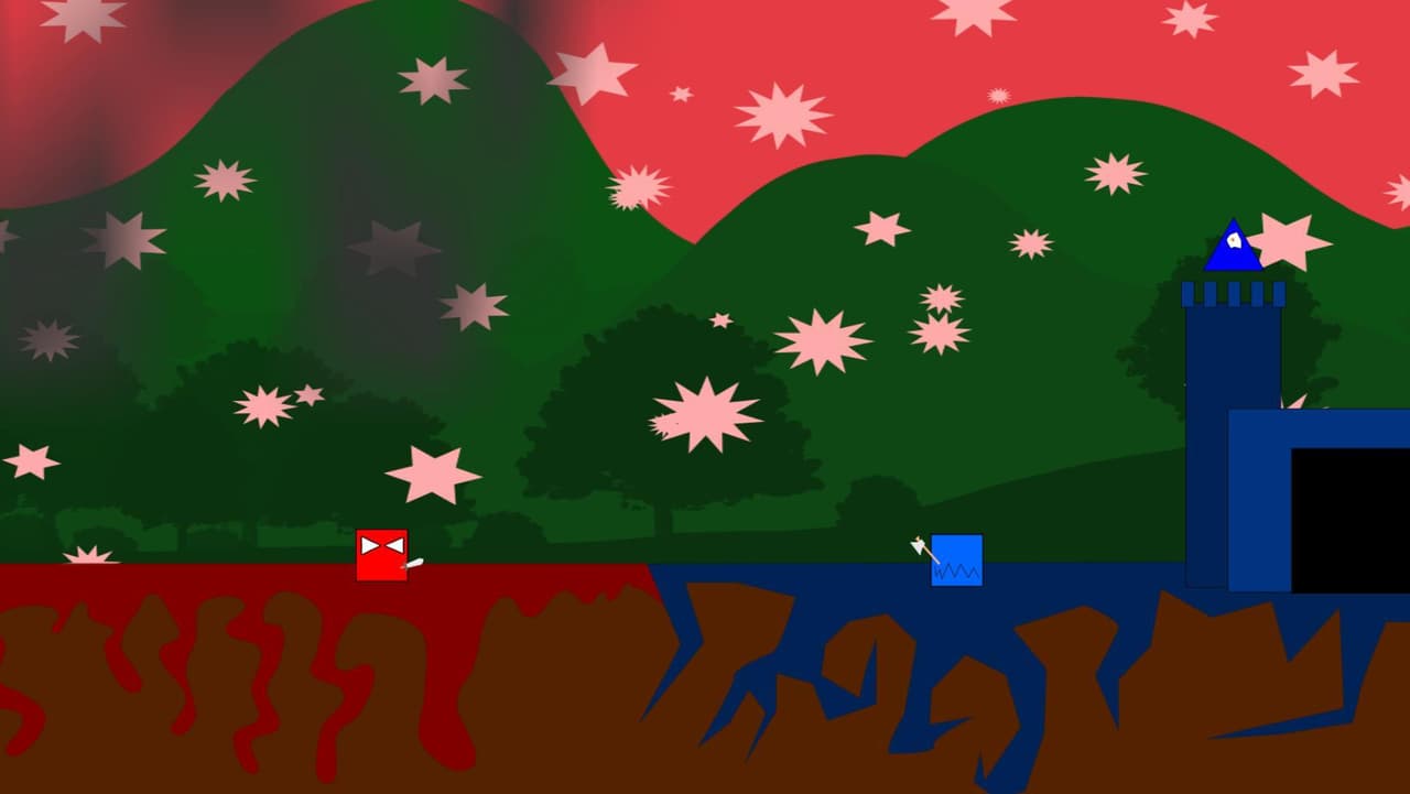Red Blood VS Blue Destruction